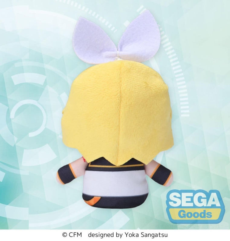 Kagamine Rin & Len Fuwa Petit Plush Kagamine Rin Finger Mascot 10 cm 3