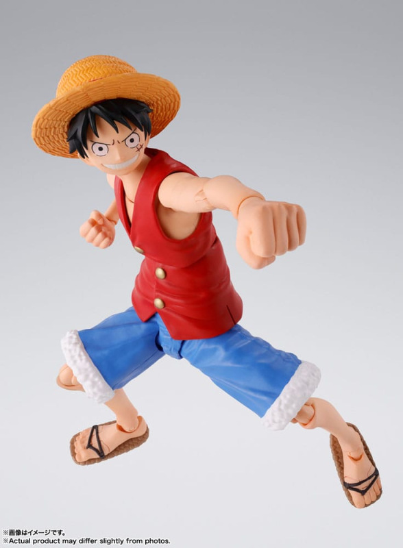 One Piece S.H. Figuarts Action Figure Monkey D. Luffy Romance Dawn 15 cm 1