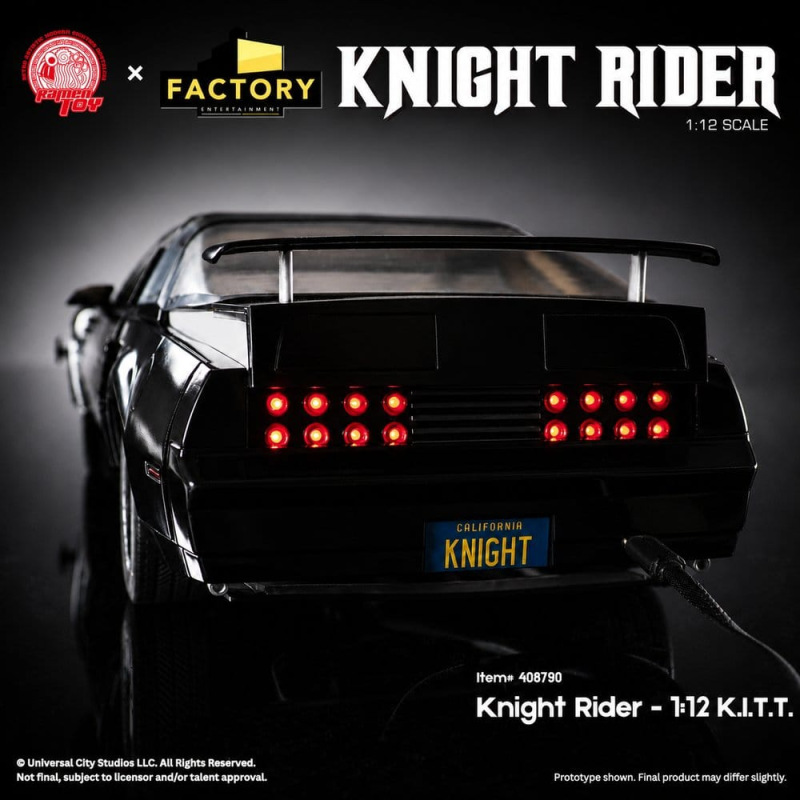 Knight Rider Action Figure 1/12 K.I.T.T. with Michael Knight 5
