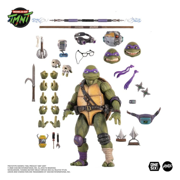Teenage Mutant Ninja Turtles Action Figure 1/6 Donatello 1