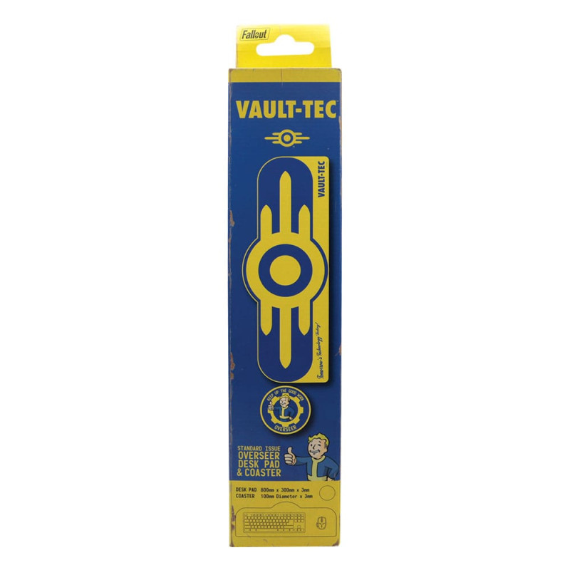 Fallout Desk Pad & Coaster Set Vault-Tec 3