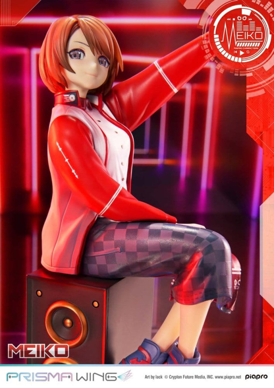 Piapro Characters Prisma Wing Statue 1/7 Meiko Illustration by lack 21 cm 5