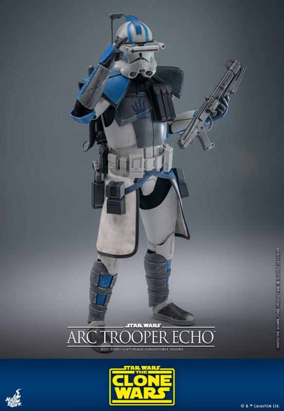 Star Wars: The Clone Wars Action Figure 1/6 Arc Trooper Echo 30 cm