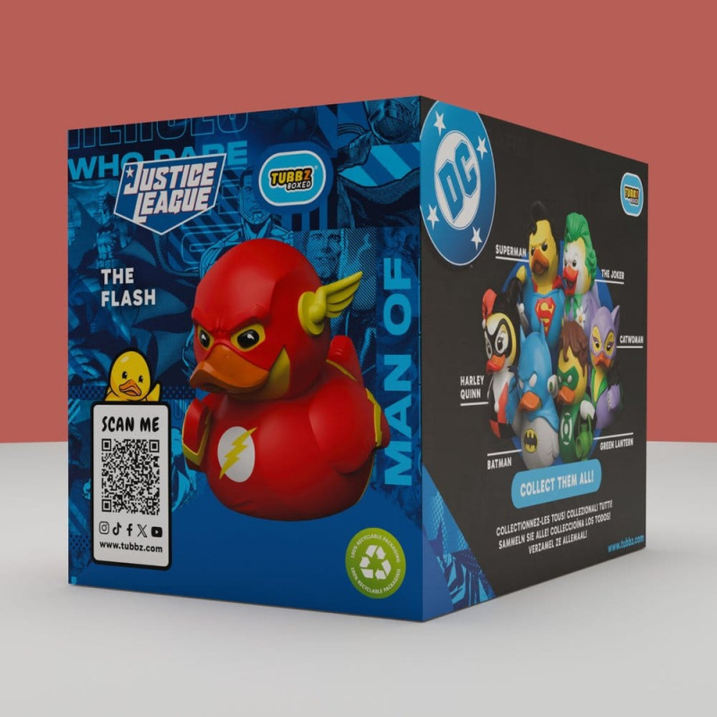 DC Comics Tubbz PVC Figure The Flash Boxed Edition 10 cm 3