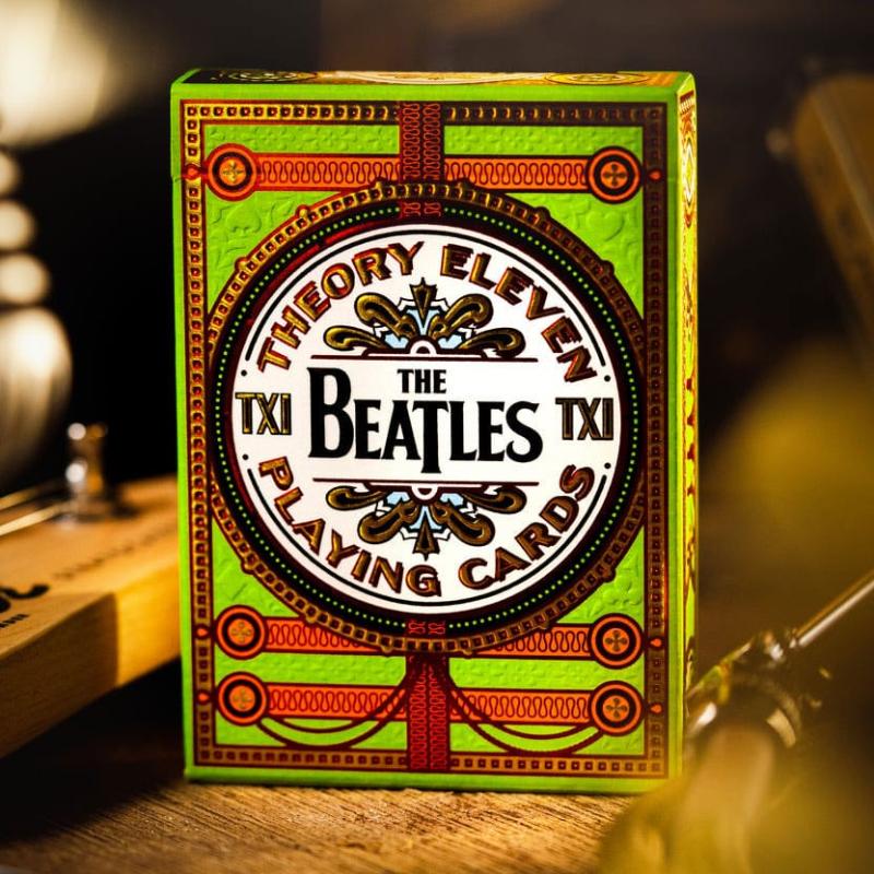 The Beatles Playing Cards Green Version