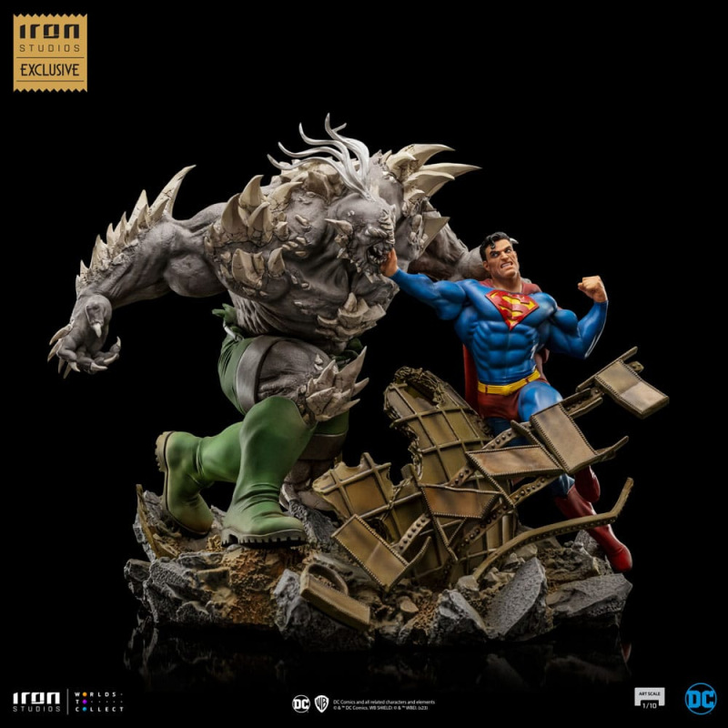 DC Comics BDS Art Scale Statue 1/10 Superman vs Doomsday heo EU Exclusive 30 cm 2