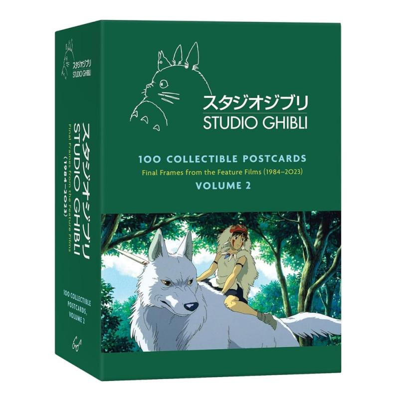 Studio Ghibli Postcards Box 100 Collectible Postcards Series 2