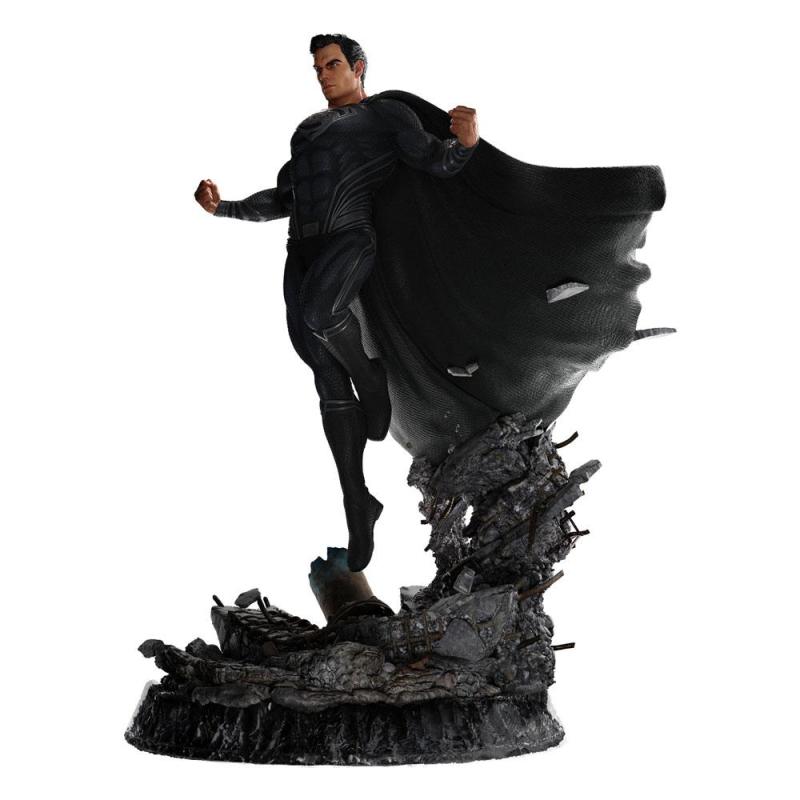 Zack Snyder's Justice League Statue 1/4 Superman Black Suit 65 cm 8