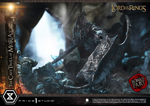 The Lord of the Rings Premium Masterline Series Statue 1/6 Cave Troll of Moria Bonus Version 91 cm 5