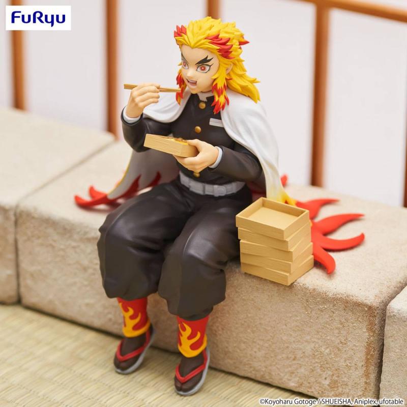 Demon Slayer: Kimetsu no Yaiba Noodle Stopper PVC Statue Rengoku Kyojuro 14 cm 6