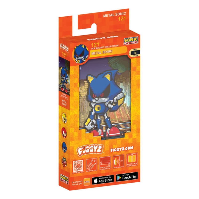 Sonic the Hedgehog (Modern) FiGGYZ Magnet Collectible Metal Sonic 11 cm 1