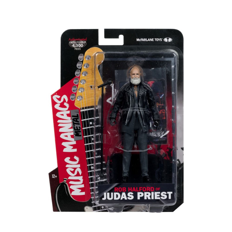 Judas Priest Music Maniacs Heavy Metal Action Figure Rob Halford 15 cm 6