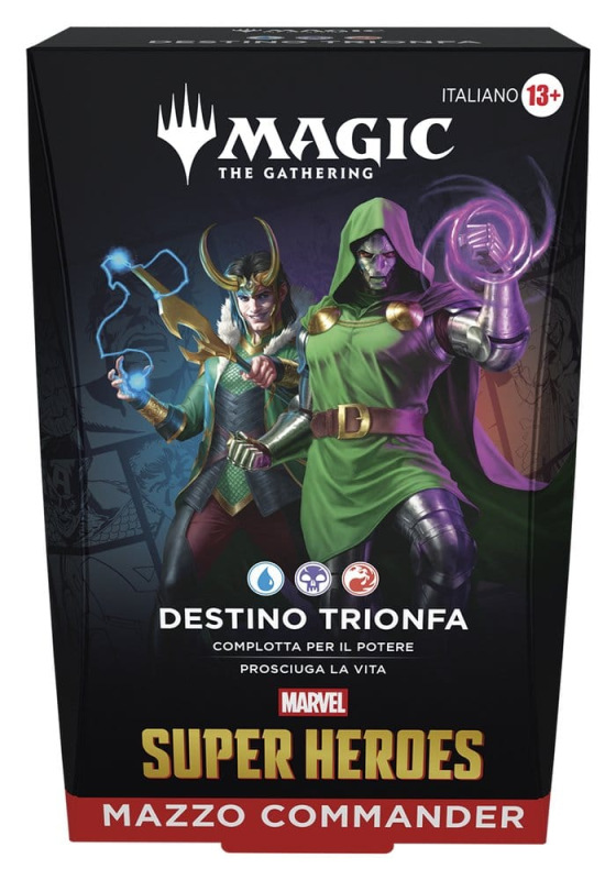 Magic the Gathering Marvel Super Heroes Commander Decks Case (4) italian 11
