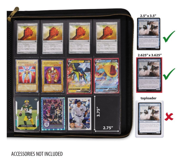 Enhance TCG Series Trading Card Album Black (624 cards) 1