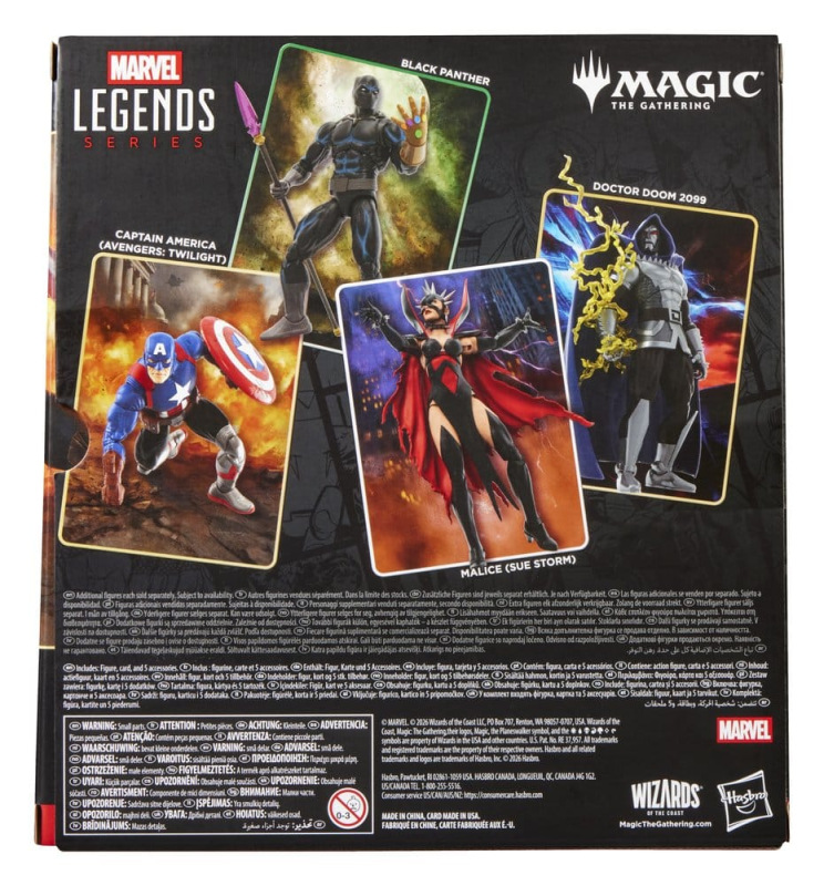 Magic The Gathering: Marvel Super Heroes Marvel Legends Action Figure Captain America (Avengers: Twi 1