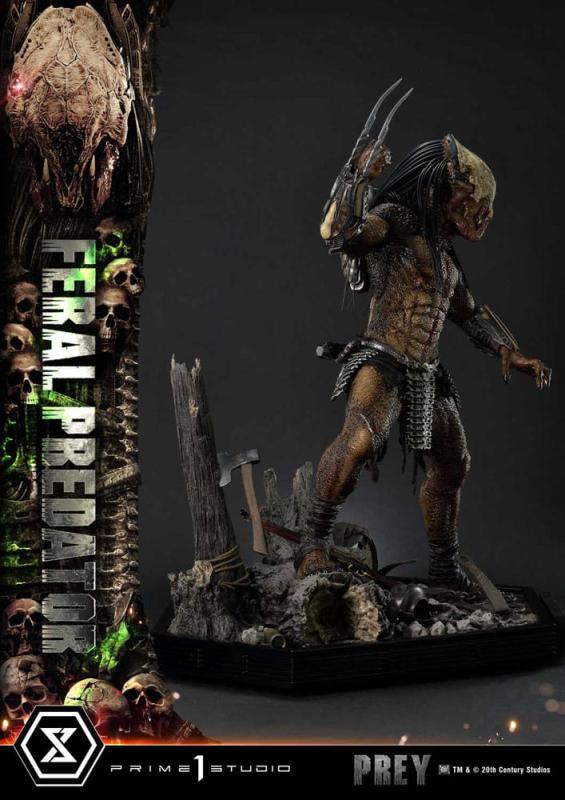 Prey (Movie) Museum Masterline Series Statue 1/3 Feral Predator 89 cm 8