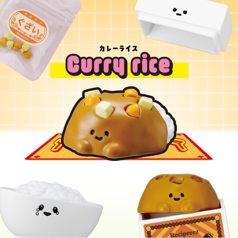 Recipeeez Mini Figure Menu 01 3 cm Assortment (4) 2