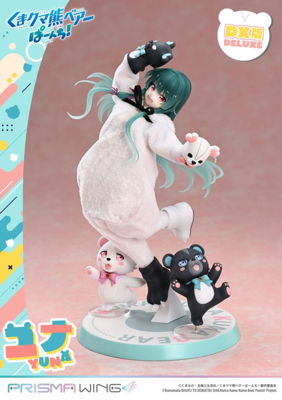 Kuma Kuma Kuma Bear Punch! Prisma Wing PVC Statue 1/7 Yuna Deluxe Version 28 cm 8