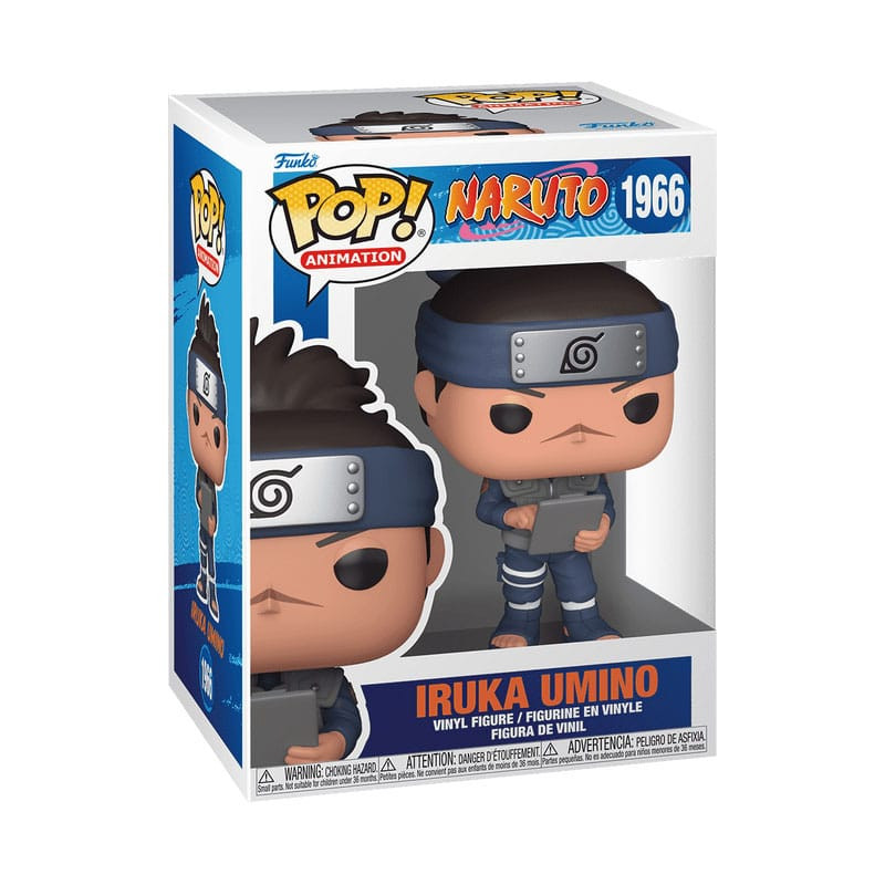 Naruto Classic Pop! Animation Vinyl Figure Iruka Umino 9 cm 1