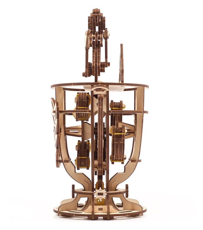 Ugears 3D Wooden Puzzle Automaton Cyclist 11