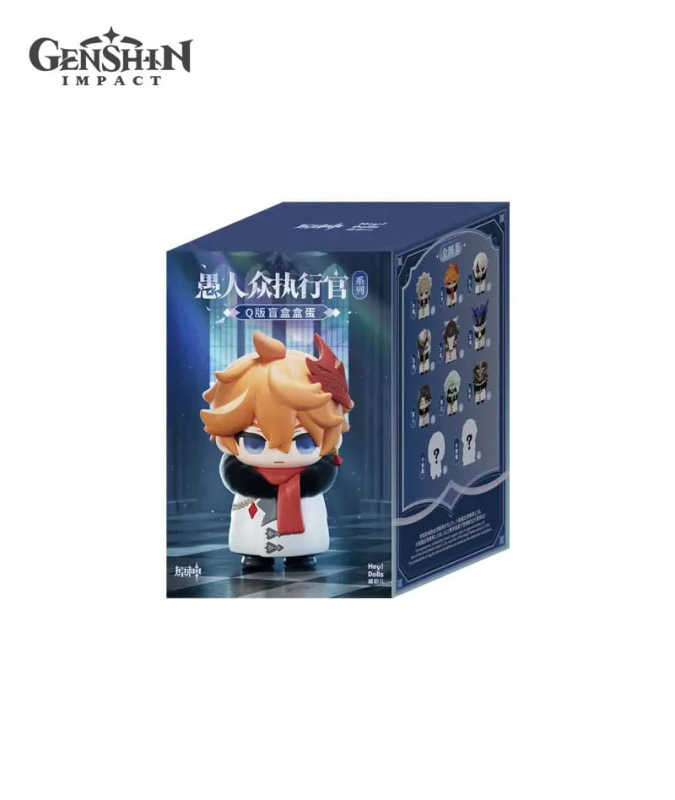 Genshin Impact Mini Figures Fatui Harbingers Chibi Design 7 cm Blind Box Display (9) 4