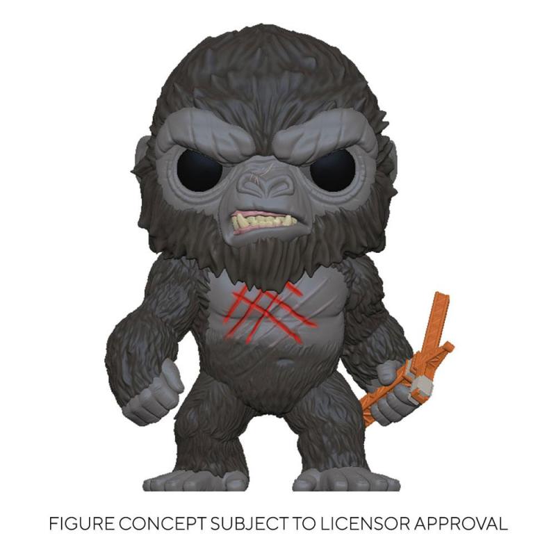 Godzilla Vs Kong POP! Movies Vinyl Figure Battle Worn Kong 9 cm