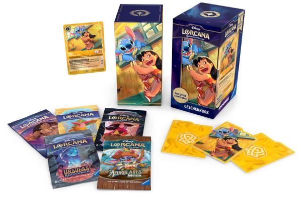 Disney Lorcana TCG Archazias Insel Gift Set Stitch *German Edition* 8