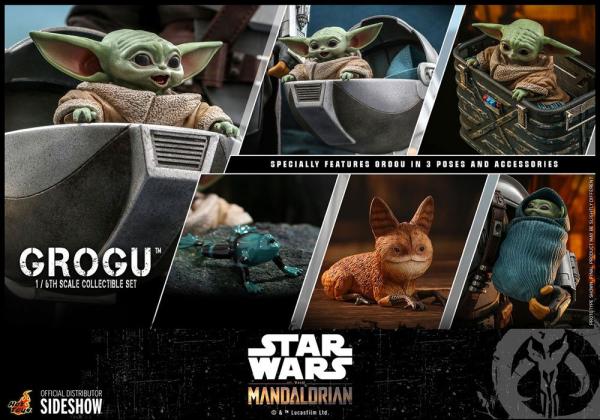 Star Wars The Mandalorian: Grogu 1/6 Action Figures - Hot Toys