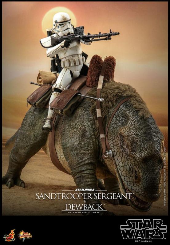 Star Wars Episode IV Action Figure 2-Pack 1/6 Sandtrooper Sergeant & Dewback 30 cm