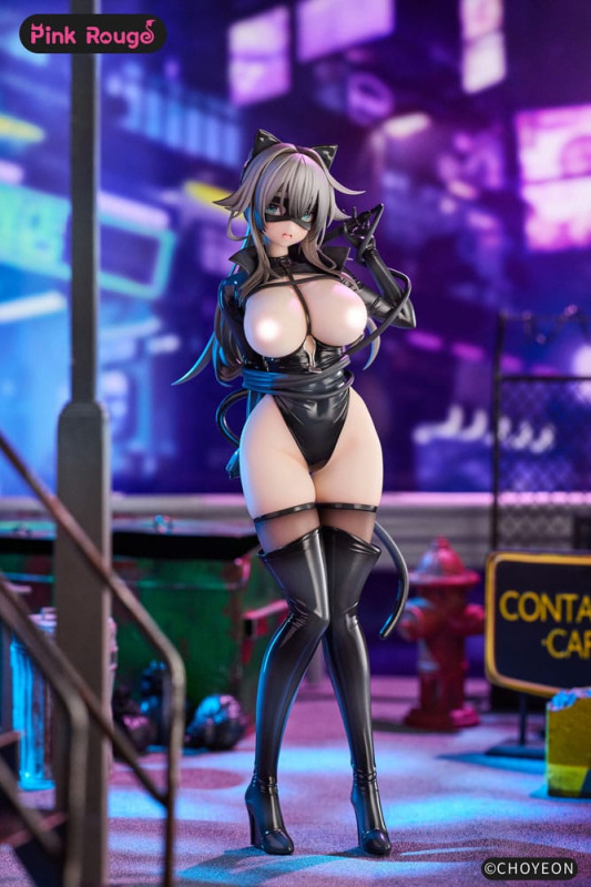 Original Character PVC 1/6 Cat Woman Happy-chan DX Ver. Another Color 27 cm 8