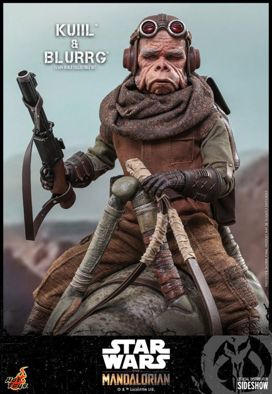 Star Wars The Mandalorian Action Figure 2-Pack 1/6 Kuiil & Blurrg 37 cm 9