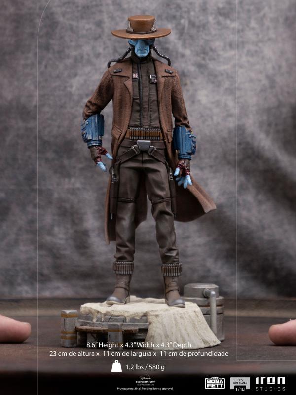 Star Wars Book of Boba Fett: Cad Bane 1/10 BDS Art Scale Statue - Iron Studios