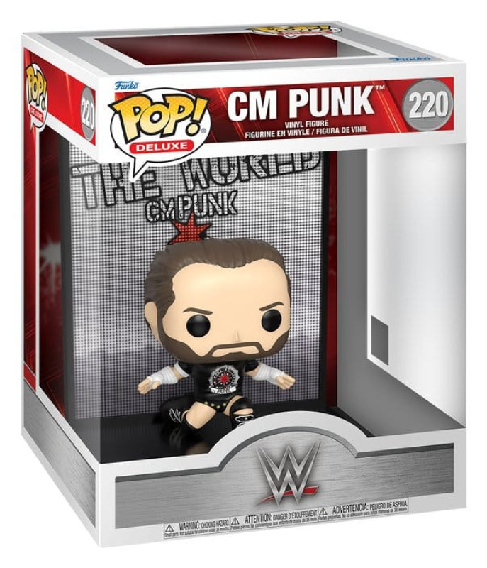 WWE POP! Deluxe Vinyl Figure CM Punk 9 cm 1