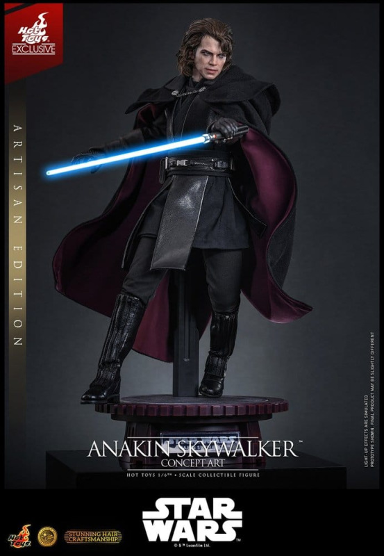 Star Wars Episode III: Revenge Of The Sith Movie Masterpiece Action Figure 1/6 Anakin Skywalker (Con 10