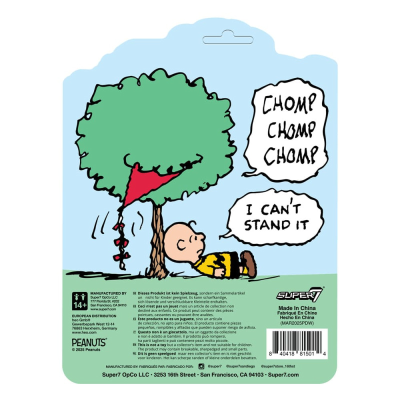 Peanuts ReAction Action Figure Charlie Brown and the Kite-Eating Tree (Comic Panel) 9 cm 2