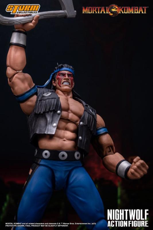 Mortal Kombat: Nightwolf 1/12 Action Figure - Storm Collectibles