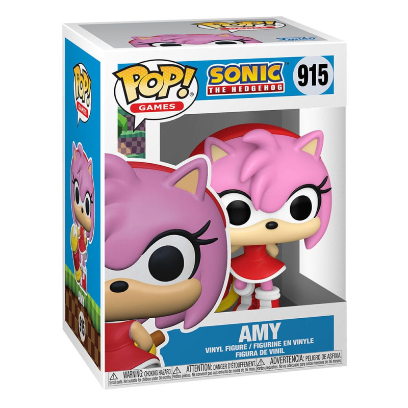 Sonic the Hedgehog POP! Games Vinyl Figure Amy Rose 9 cm 1