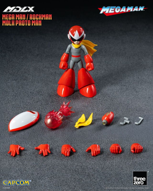 Mega Man MDLX Action Figure Rockman / Mega Man Proto Man 10 cm 1