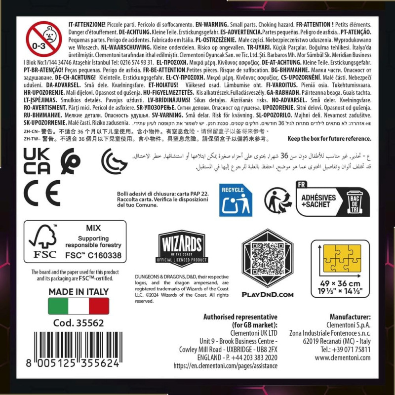 Dungeons & Dragons Gaming Puzzle Collection Jigsaw Puzzle Attack of the Dragon (500 pieces) 2