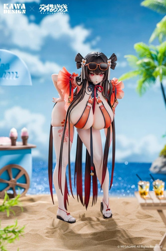 Daiblos Core PVC Figure 1/6 Maree Rouge Rakubai no Utage 25 cm 4