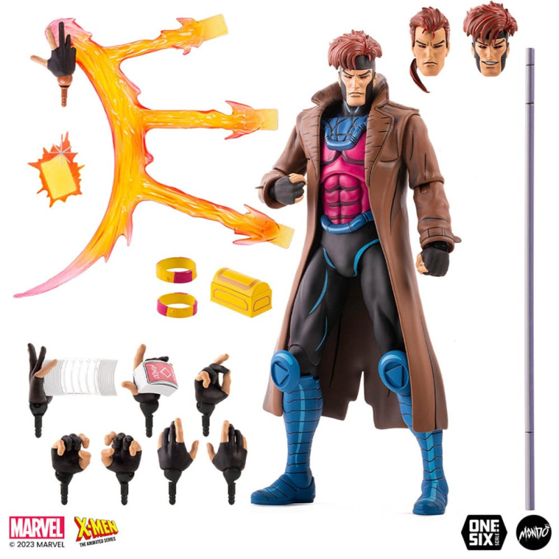 X-Men: The Animated Series Action Figure 1/6 Gambit 30 cm 2