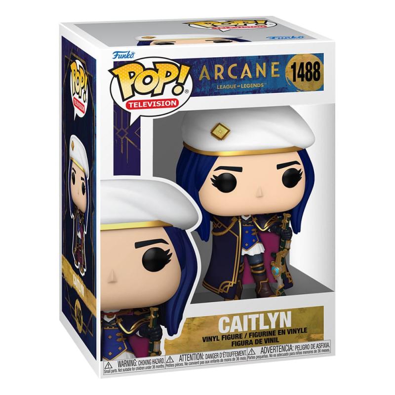 Arcane League of Legends POP! Animation Vinyl Figure Caitlyn 9 cm 1