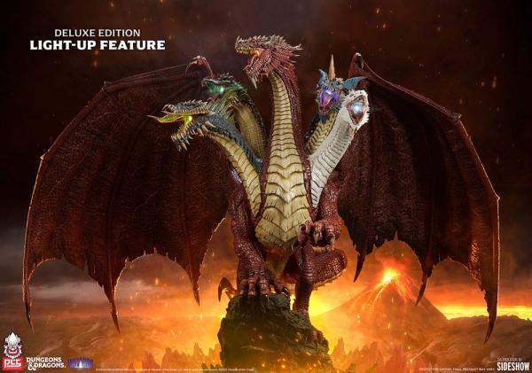 Dungeons & Dragons: Tiamat 71 cm Deluxe Version Statue - Premium Collectibles Studio