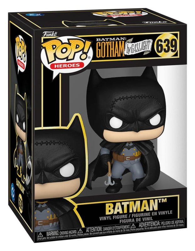 DC Through the Years POP! Heroes Vinyl Figure Batman (Gotham by Gaslight) 9 cm 1