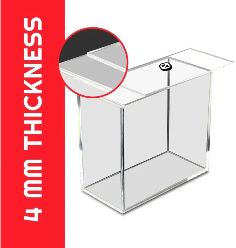 Evoretro Acrylic Display Case for Booster Boxes / Elite Trainer Boxes Ver. 2 with Sliding Lid 4