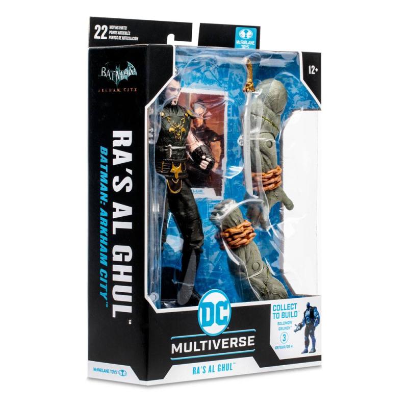 DC Gaming: Ra's Al Ghul (Arkham City) 18 cm Build A Action Figure - McFarlane Toys
