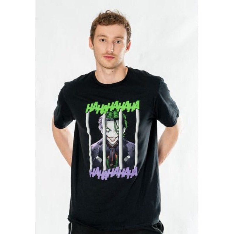 DC Comics T-Shirt The Joker Anime Smile Size M 2