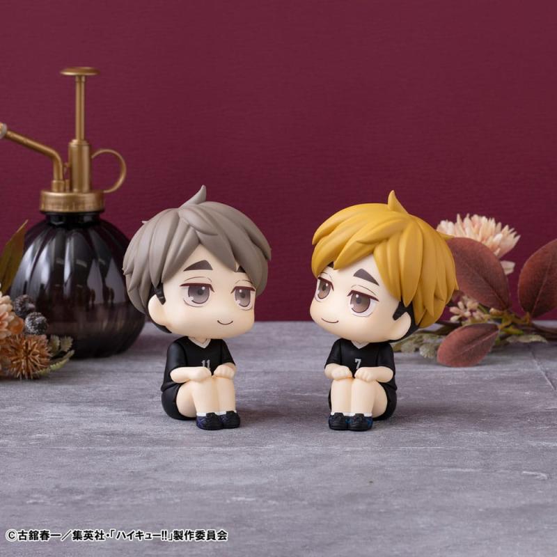 Haikyu!! Look Up PVC Statues Atsumu Miya & Osamu Miya Uniform Ver. 11 cm (with gift)