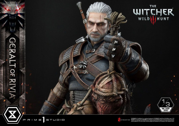 Witcher 3 Wild Hunt Statue 1/3 Geralt von Riva 88 cm 13