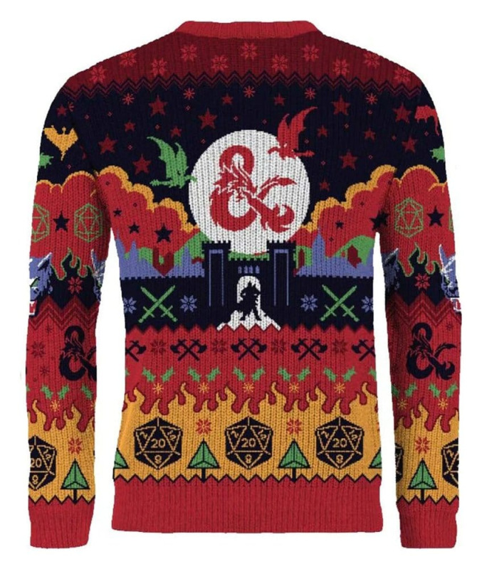 Dungeons & Dragons Christmas Sweater Size XXXL 1